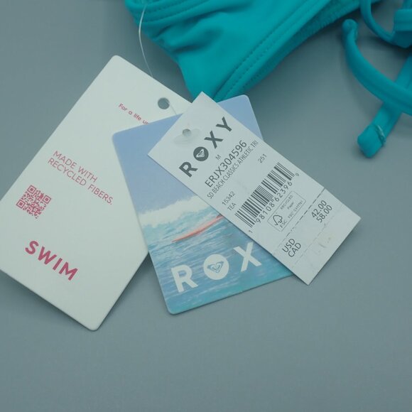 Roxy SD Beach Classics Athletic Triangle Bikini Top - Picture 5 of 5